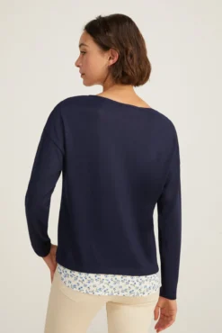 Camiseta Bimateria Punto Cortado