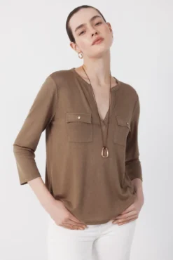 Camiseta bolsillos