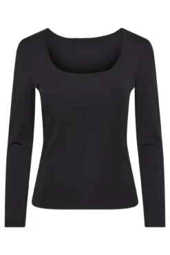 Camiseta básica escote reversible