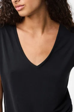 Camiseta básica fluida