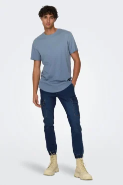 Camiseta básica manga corta