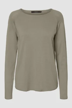 Camiseta básica manga larga