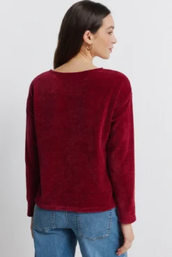 Camiseta chenilla tachas