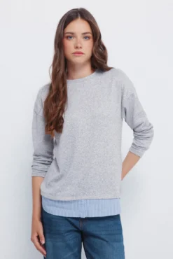 Camiseta combinada