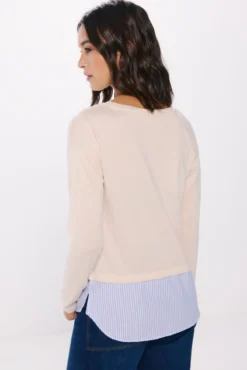 Camiseta combinada