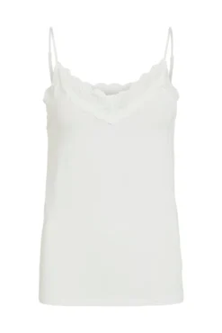 Camiseta con encajes