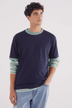 Camiseta contraste