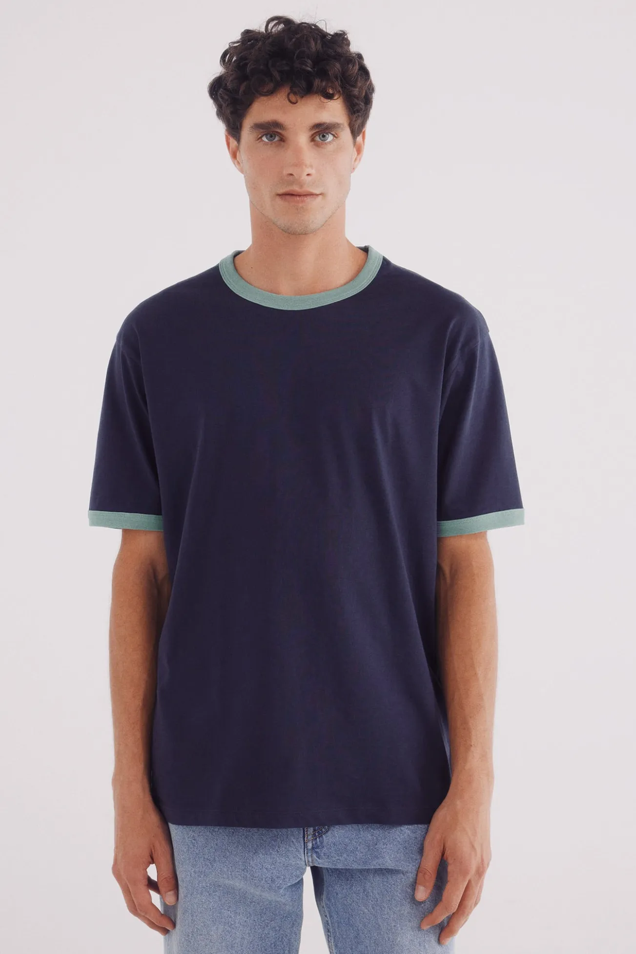 Camiseta contraste