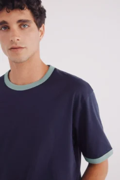 Camiseta contraste
