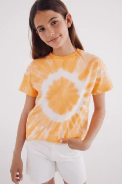 Camiseta corazón niña