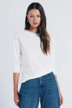Camiseta cuello lurex