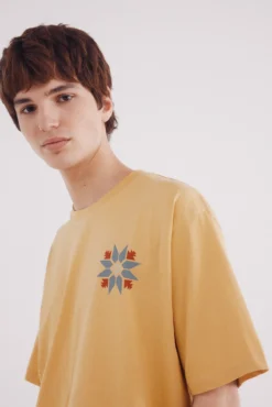Camiseta damero nativo