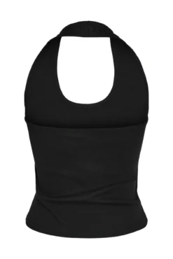 Camiseta de cuello halter