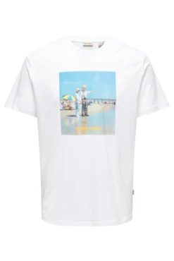 Camiseta de hombre regular fit. 100% algodón orgánico.