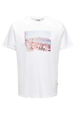 Camiseta de hombre regular fit. 100% algodón orgánico.