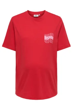 Camiseta de manga corta maternity