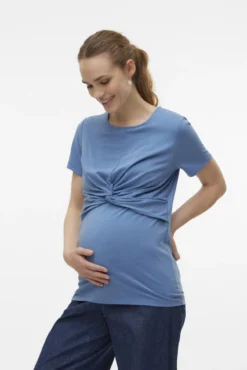 Camiseta de manga corta maternity y lactancia