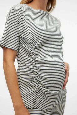 Camiseta de manga corta maternity