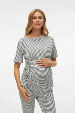 Camiseta de manga corta maternity
