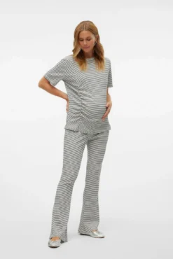 Camiseta de manga corta maternity