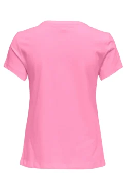 Camiseta de manga corta y cuello redondo