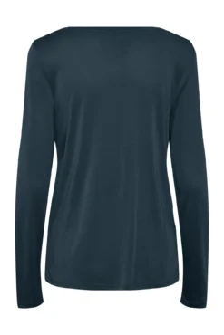 Camiseta de modal de manga larga