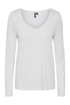 Camiseta de modal de manga larga