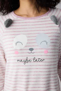 Camiseta de pijama manga larga