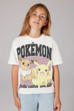 Camiseta de Pokemon de niña
