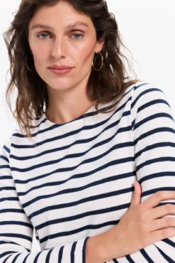 Camiseta de rayas calidad heavy cotton de manga larga
