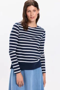 Camiseta de rayas calidad heavy cotton de manga larga