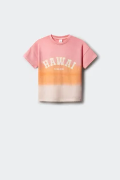 Camiseta dip dye niña