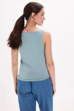 Camiseta elastica tirante ancho