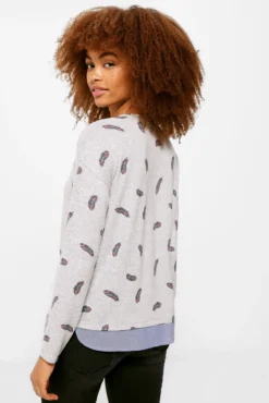 Camiseta Estampada Bimateria