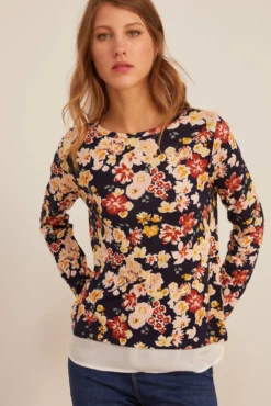 Camiseta Estampada Bimateria