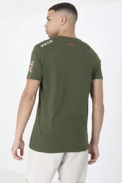 Camiseta estampada de manga corta