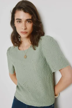 Camiseta estampada manga corta