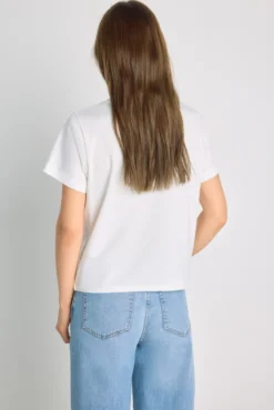 Camiseta estampada manga corta