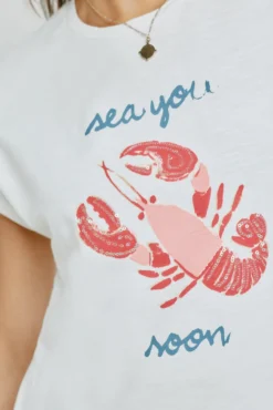 Camiseta estampada manga corta