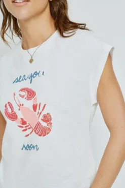 Camiseta estampada manga corta