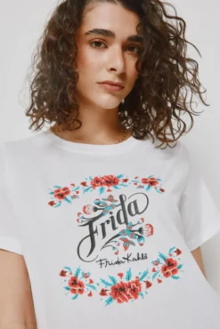 Camiseta estampada manga corta