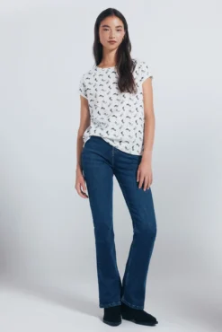 Camiseta estampada motivos pequeños