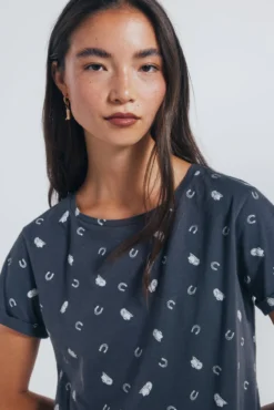 Camiseta estampada motivos pequeños