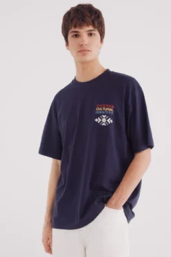 Camiseta estampado étnico