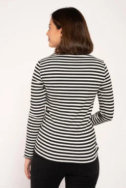Camiseta Lactancia Canalé A Rayas