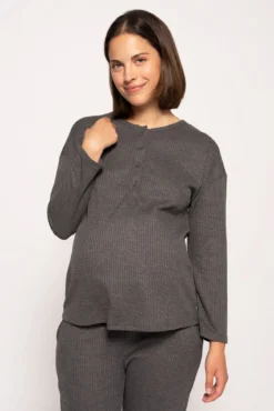 Camiseta Lactancia Home Tejido Canvas