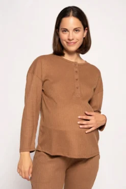 Camiseta Lactancia Home Tejido Canvas