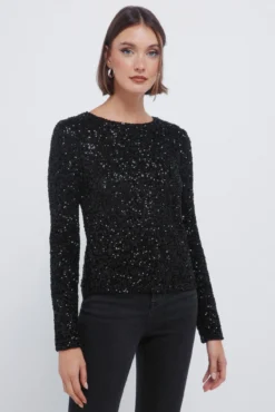Camiseta lentejuelas