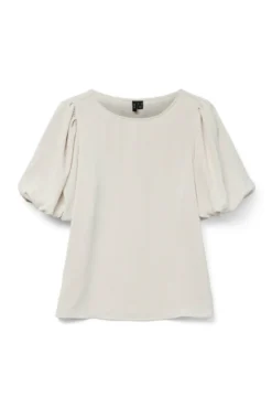 Camiseta manga abullonada