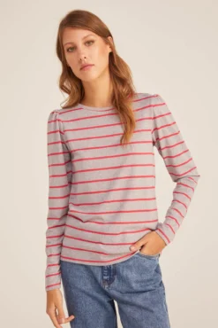 Camiseta Manga Abullonada